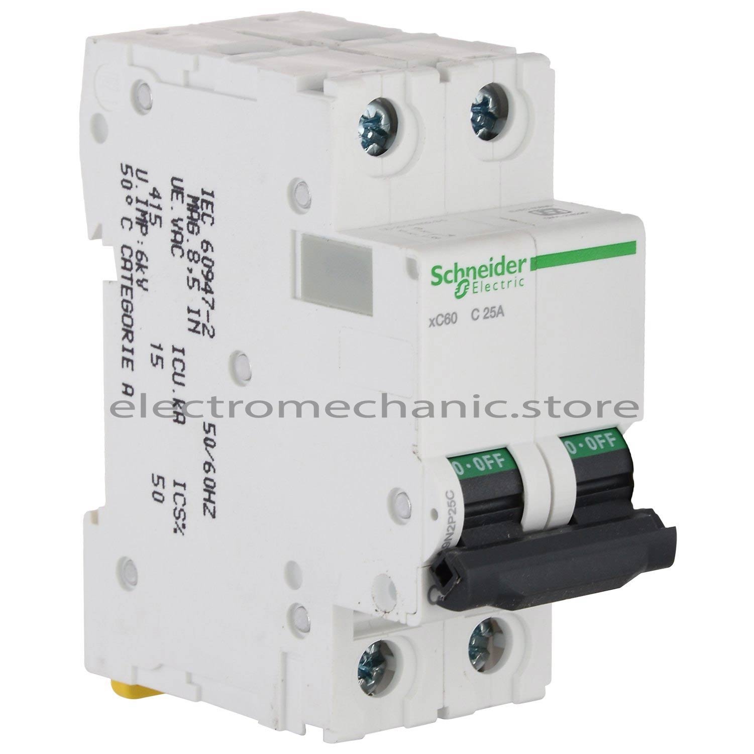 Miniature Circuit Breakers MCB 2 POLE Side